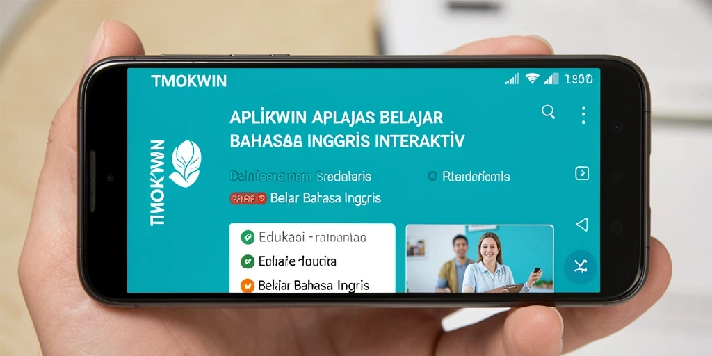 Tampilan antarmuka TMOKWIN yang intuitif dan interaktif.
